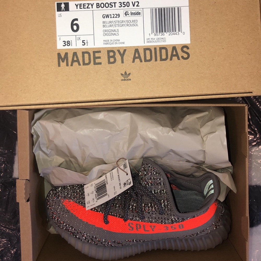 Yeezy 350 Boost Beluga Reflective Size 6
